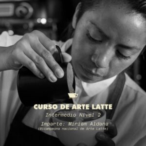 Taller de Arte Latte Intermedio (Level 2)